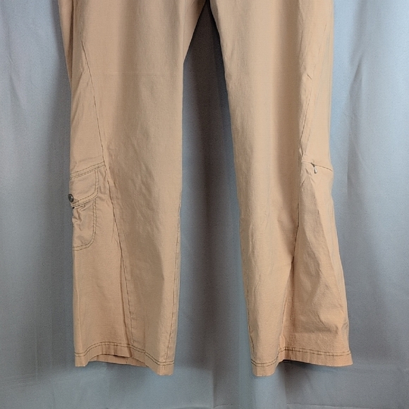 Athleta Tan Wide Leg Pants - Picture 3 of 11